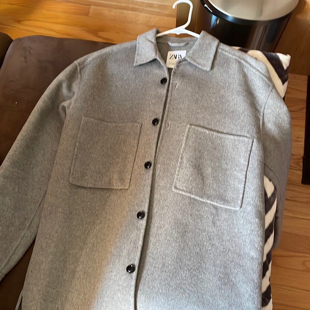 Zara button down jacket